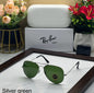 Green & Chrome  Premium AVIATOR
