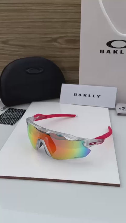Oakley RADER-EV Sports ( Red Mirror & Clear )