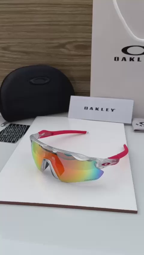 Oakley RADER-EV Sports ( Red Mirror & Clear )