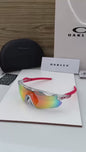 Oakley RADER-EV Sports ( Red Mirror & Clear )