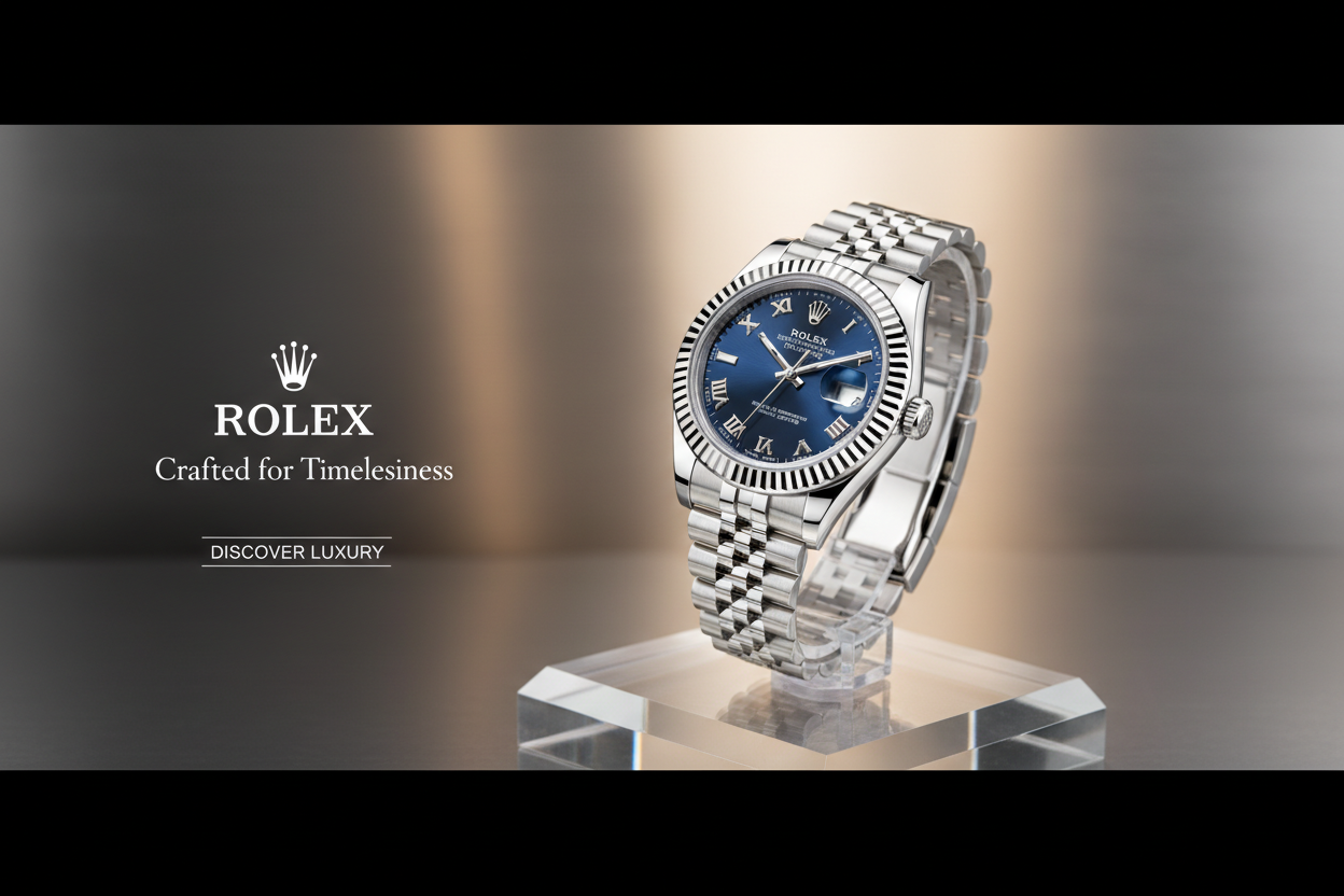 rolex watch banner